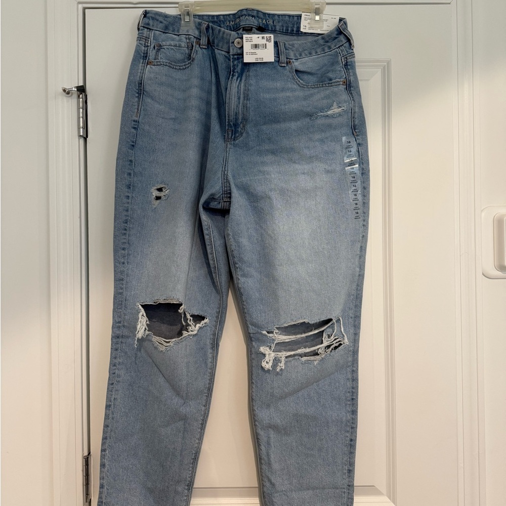 American Eagle Strigid Light Blue Women's Jeans size 16 SOLD